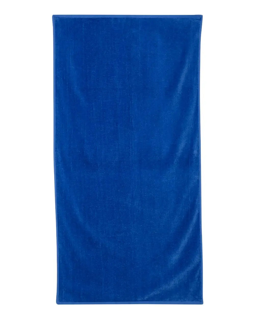 Q-tees Qv3060 Velour Beach Towel - Royal - one Size Fits Most