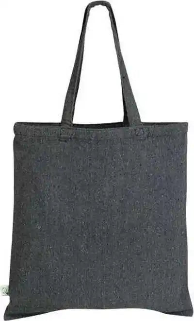 Q-tees S800 Sustainable Canvas Bag - Dark Gray