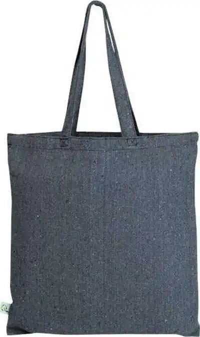 Q-tees S800 Sustainable Canvas Bag - Navy Blue