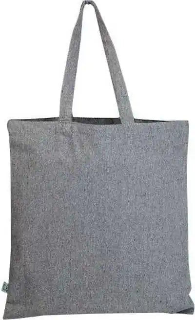 Q-tees S800 Sustainable Canvas Bag - Steel Gray