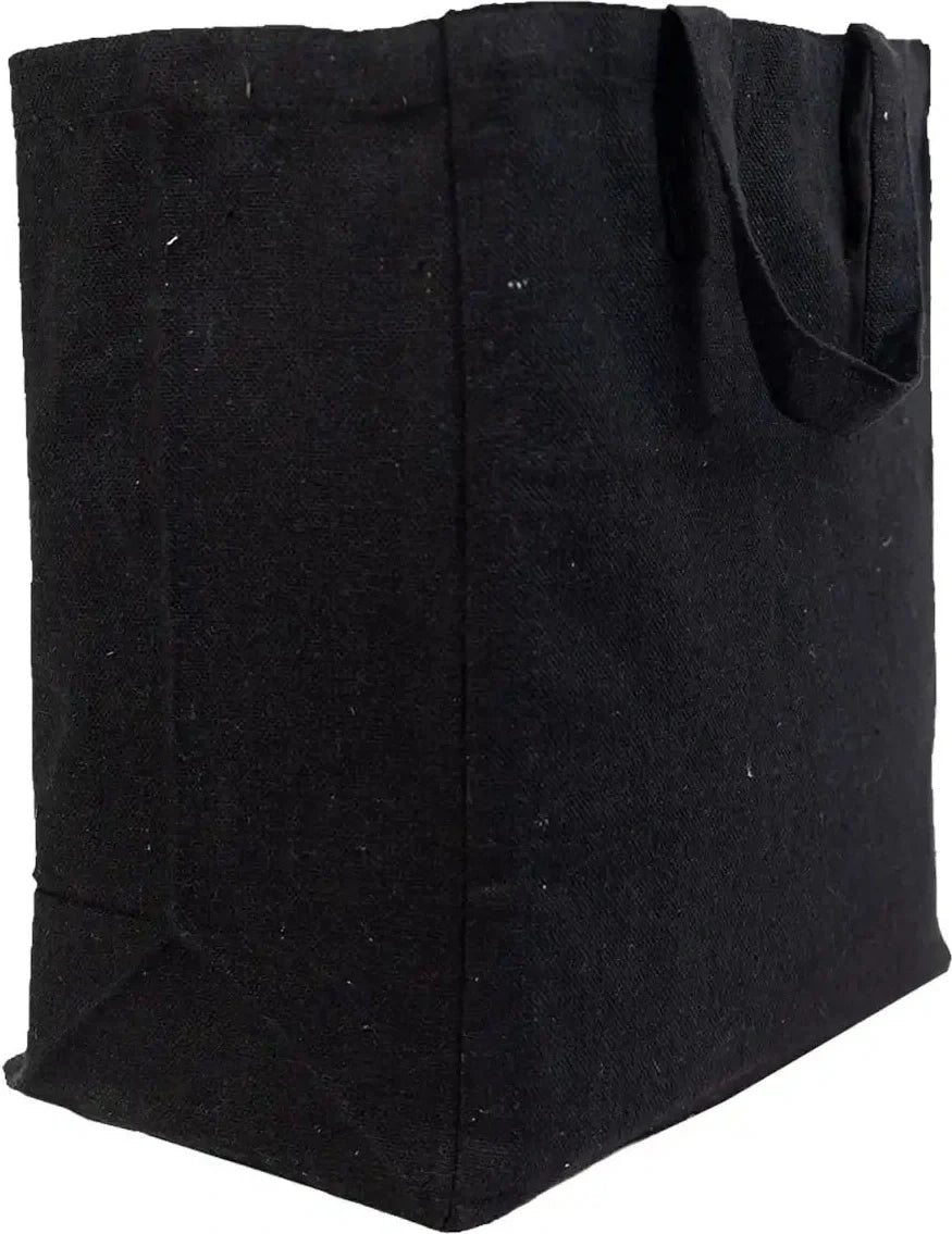 Q-tees S900 Sustainable Grocery Bag - Black - one Size Fits Most