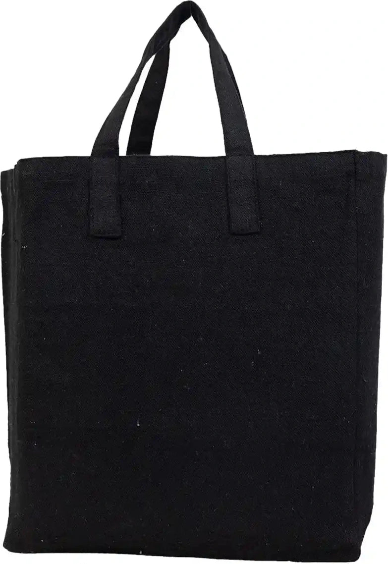 Q-tees S900 Sustainable Grocery Bag - Black - Osfa