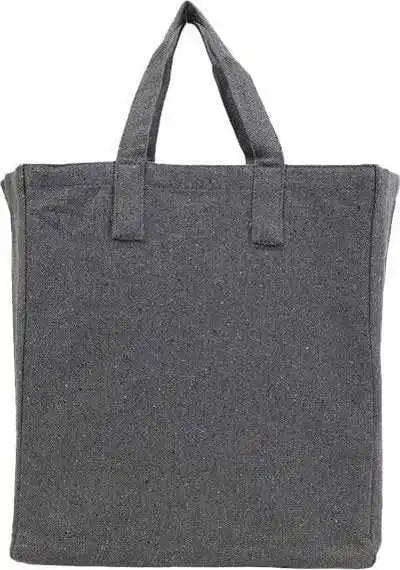 Q-tees S900 Sustainable Grocery Bag - Dark Gray - one Size Fits Most