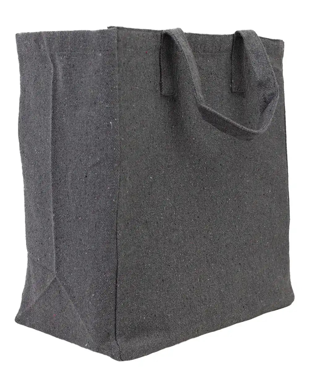 Q-tees S900 Sustainable Grocery Bag - Dark Grey - Gray / one Size Fits Most
