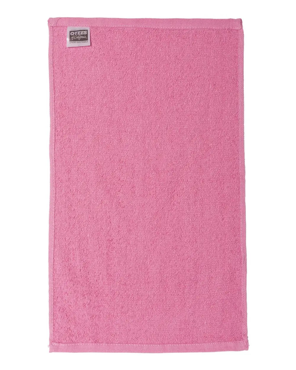 Q-tees T18 Budget Rally Towel - Azalea