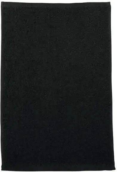 Q-tees T18 Budget Rally Towel - Black - one Size Fits Most