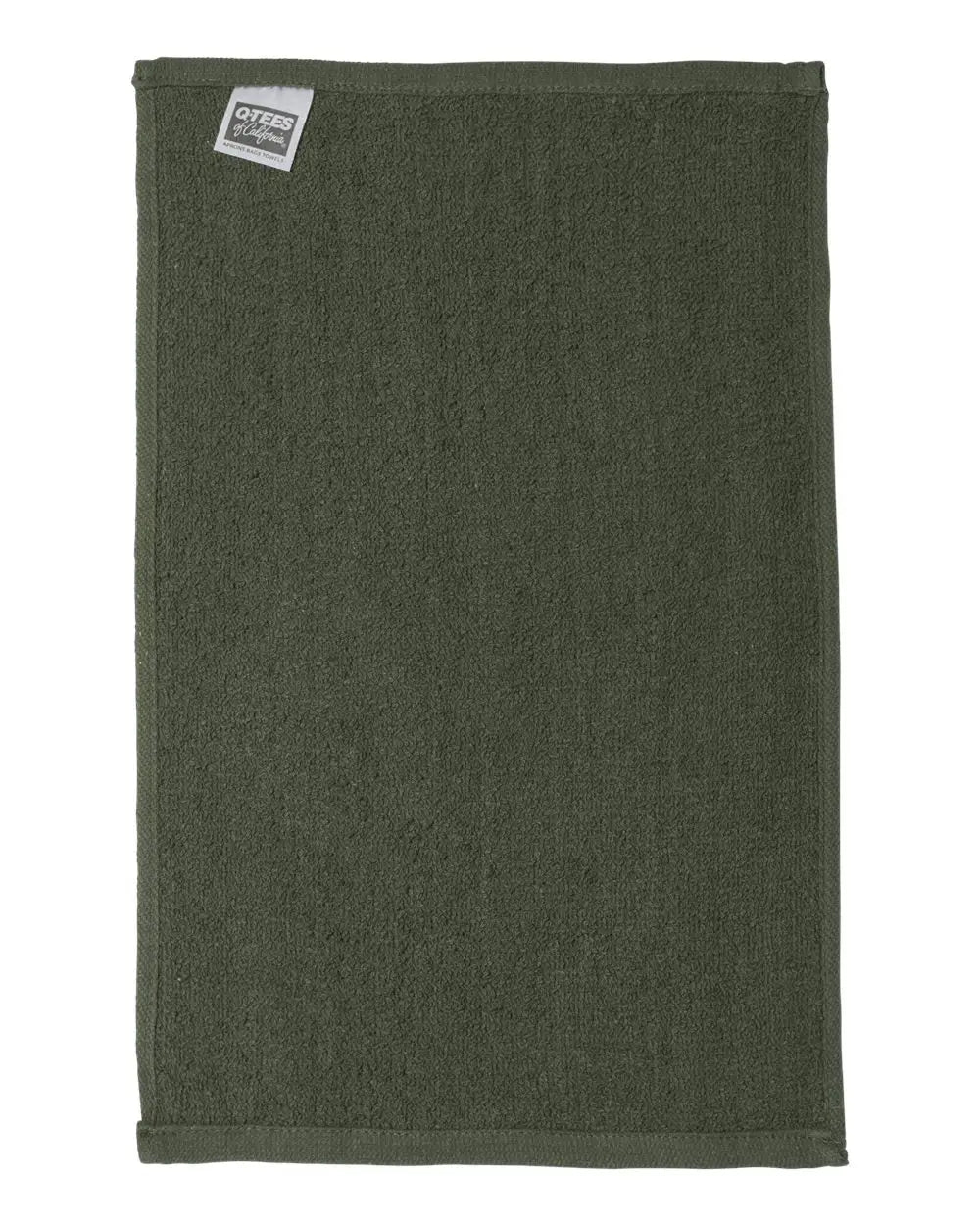 Q-tees T18 Budget Rally Towel - Forest Green