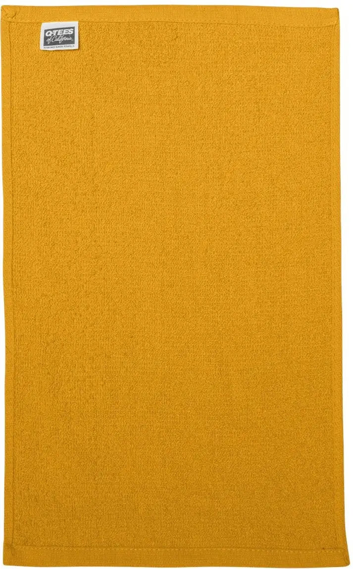 Q-tees T18 Budget Rally Towel - Gold