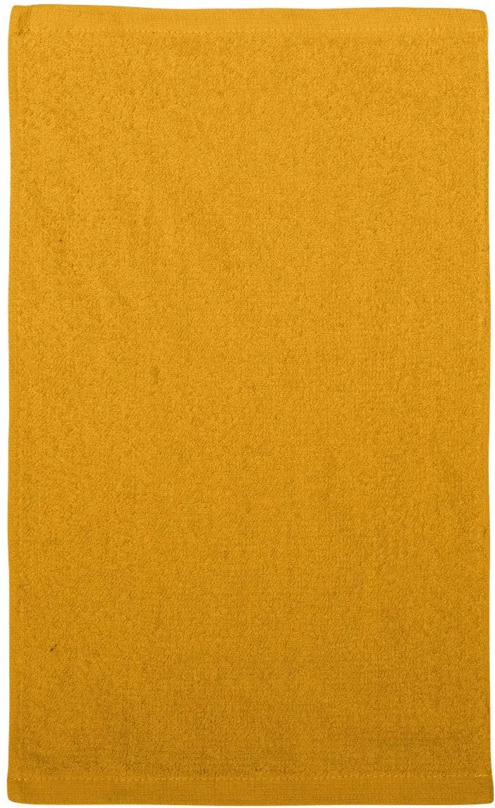Q-tees T18 Budget Rally Towel - Gold