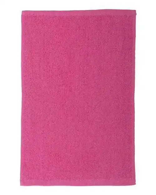 Q-tees T18 Budget Rally Towel - Hot Pink - one Size Fits Most