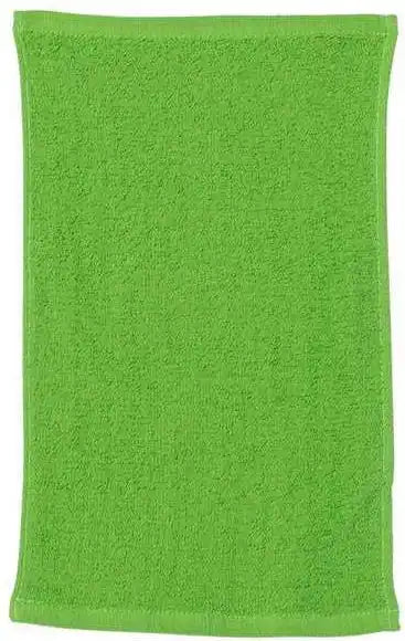 Q-tees T18 Budget Rally Towel - Lime - one Size Fits Most