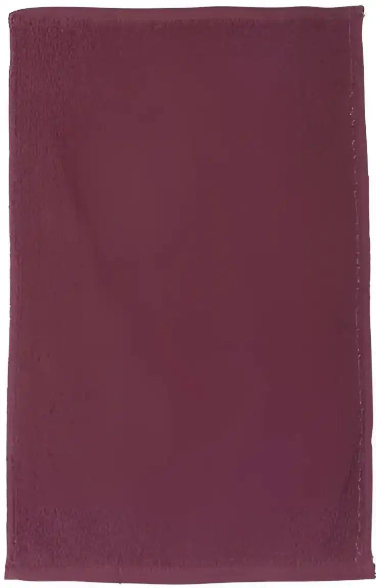 Q Tees T18 Budget Rally Towel Maroon / one Size Fits Most