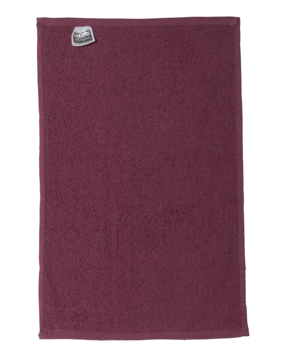 Q-tees T18 Budget Rally Towel - Maroon - one Size Fits Most