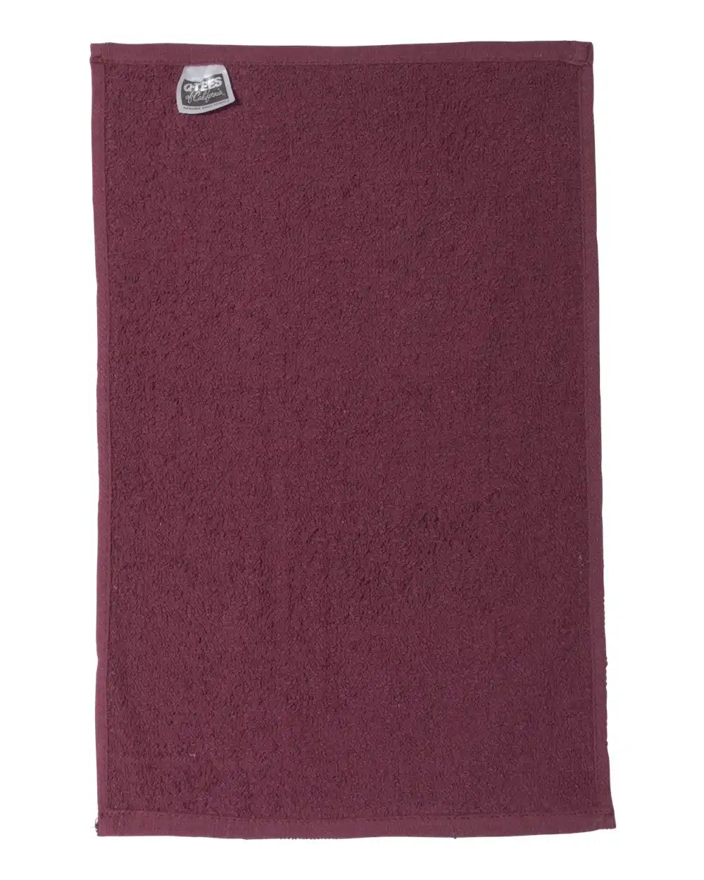 Q-tees T18q Budget Rally Towel - T18 - Maroon - Osfa
