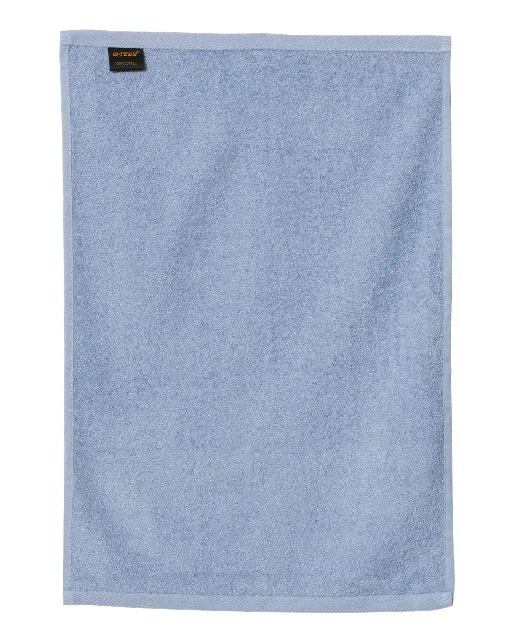 Q-tees T200 Hemmed Hand Towel - Light Blue - Osfa