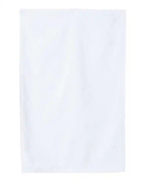 Q-tees T200 Hemmed Hand Towel - White - one Size Fits Most