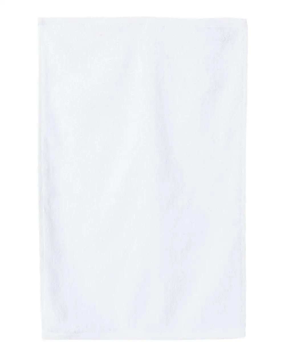 Q-tees T200 Hemmed Hand Towel - White - one Size Fits Most
