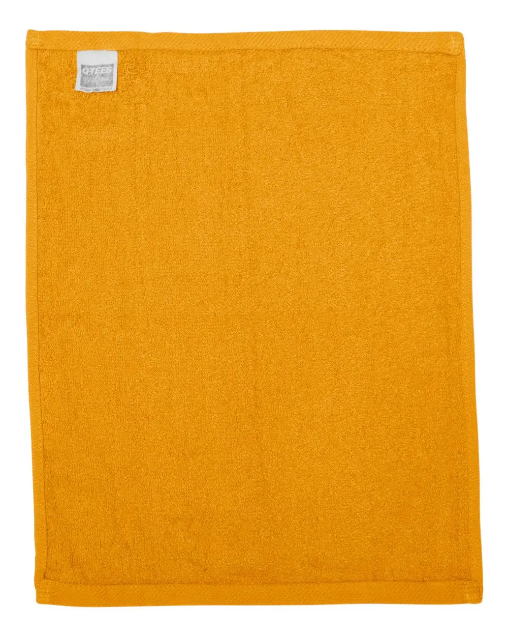 Q-tees T600q Hemmed Fingertip Towel - T600 - Gold - one Size Fits Most
