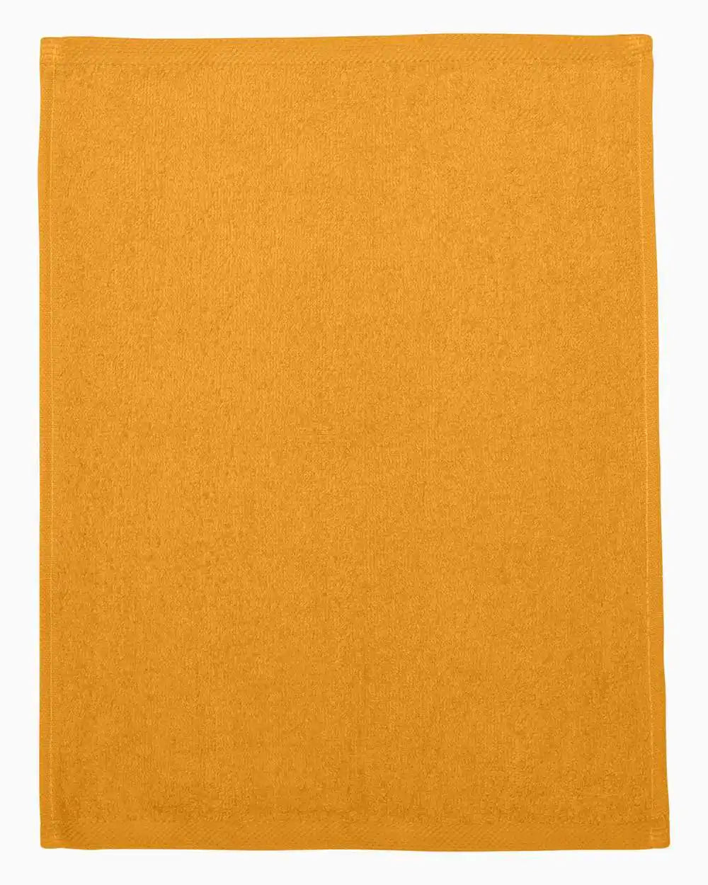 Q-tees T600q Hemmed Fingertip Towel - T600 - Gold - Osfa