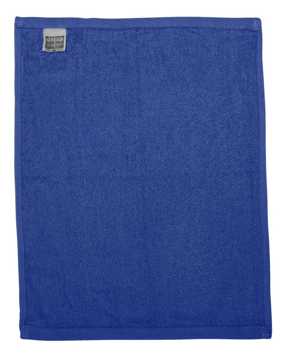 Q-tees T600q Hemmed Fingertip Towel - T600 - Royal - one Size Fits Most