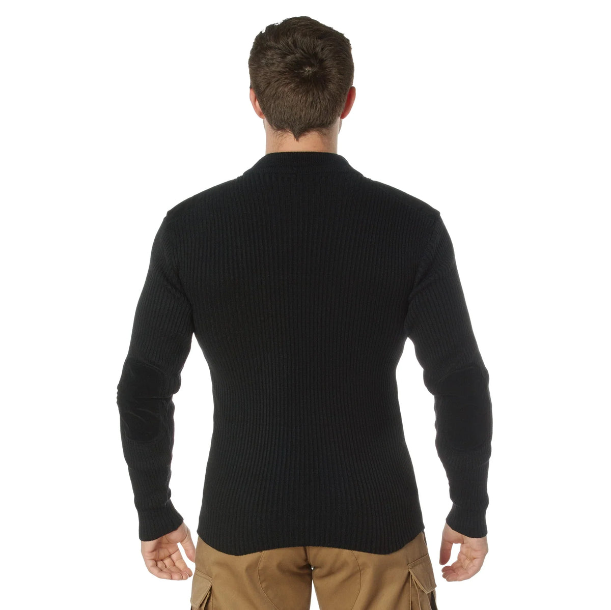 Quarter Zip Acrylic Commando Sweater