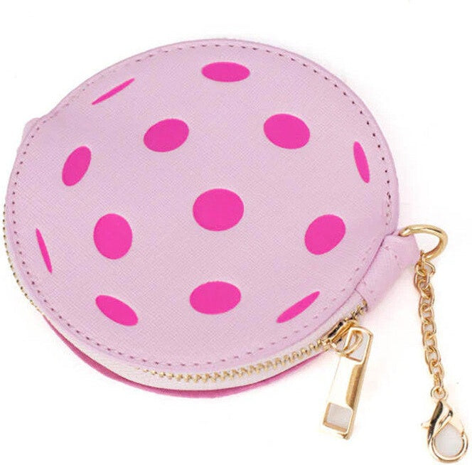 Queen of the Court Pickleball Coin Purse - Pink