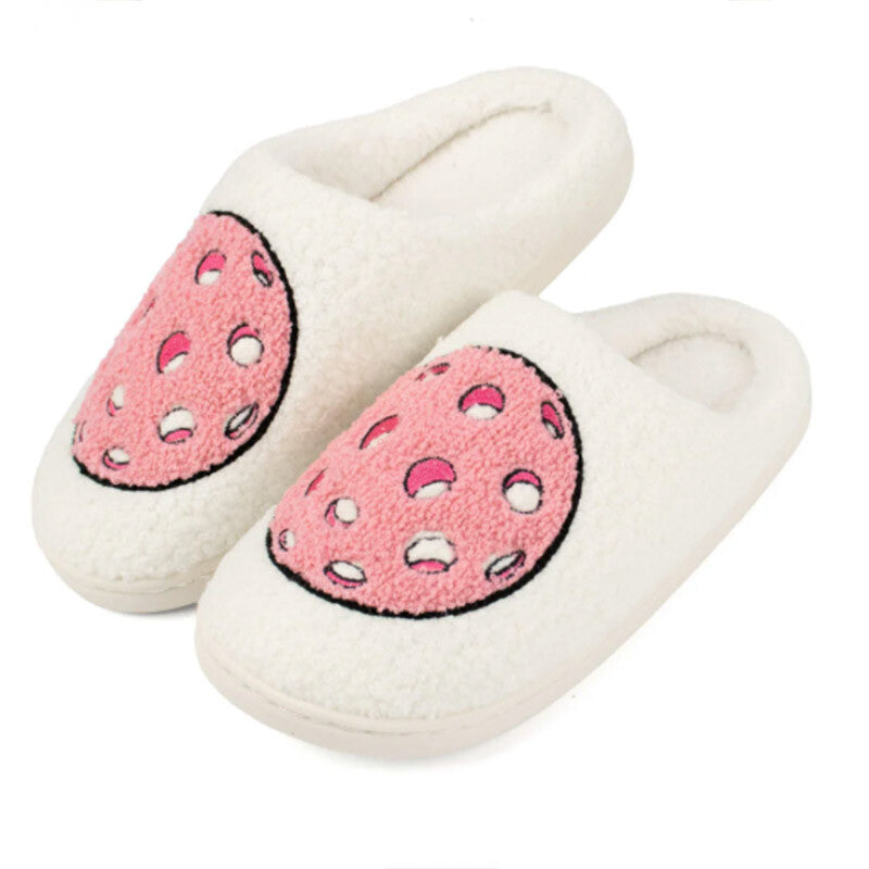 Queen of the Court Pickleball Slippers (w)(pickleball)(white/pink)