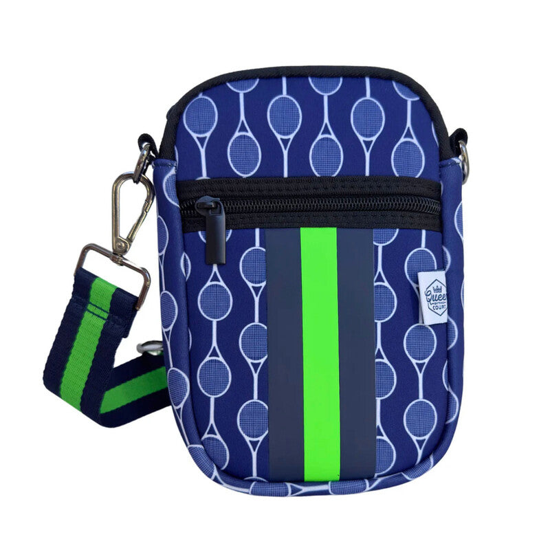 Queen of the Court Spectator Crossbody Purse (indian Wells Green) - Gn/nv / Os