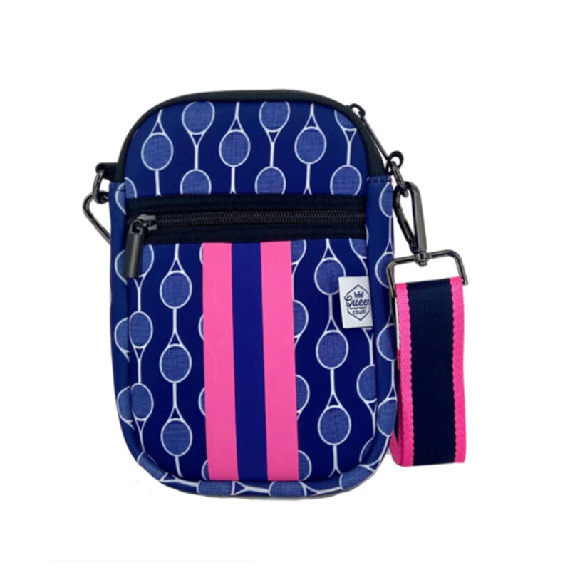 Queen of the Court Spectator Crossbody Purse (indian Wells Green) - Pk/nv / Os