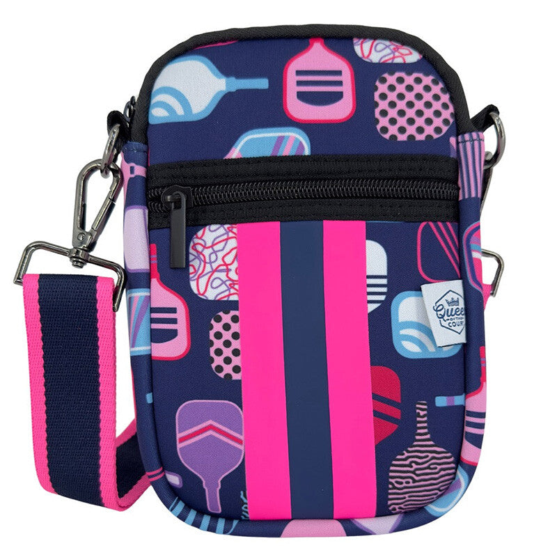 Queen of the Court Spectator Crossbody Purse (indian Wells Green) - Nv/pk / Os