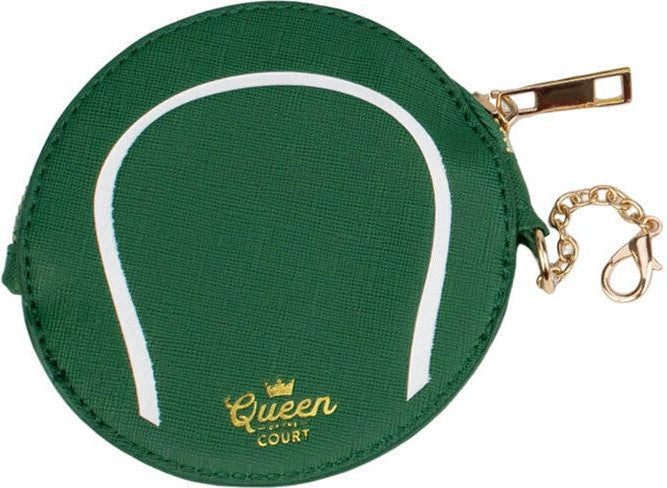 Queen of the Court Tennis Coin Purse - Green