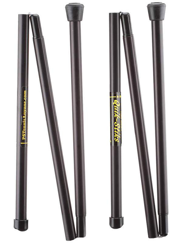 Quik-stiks Singles Net Sticks (pair) - Blk / Os