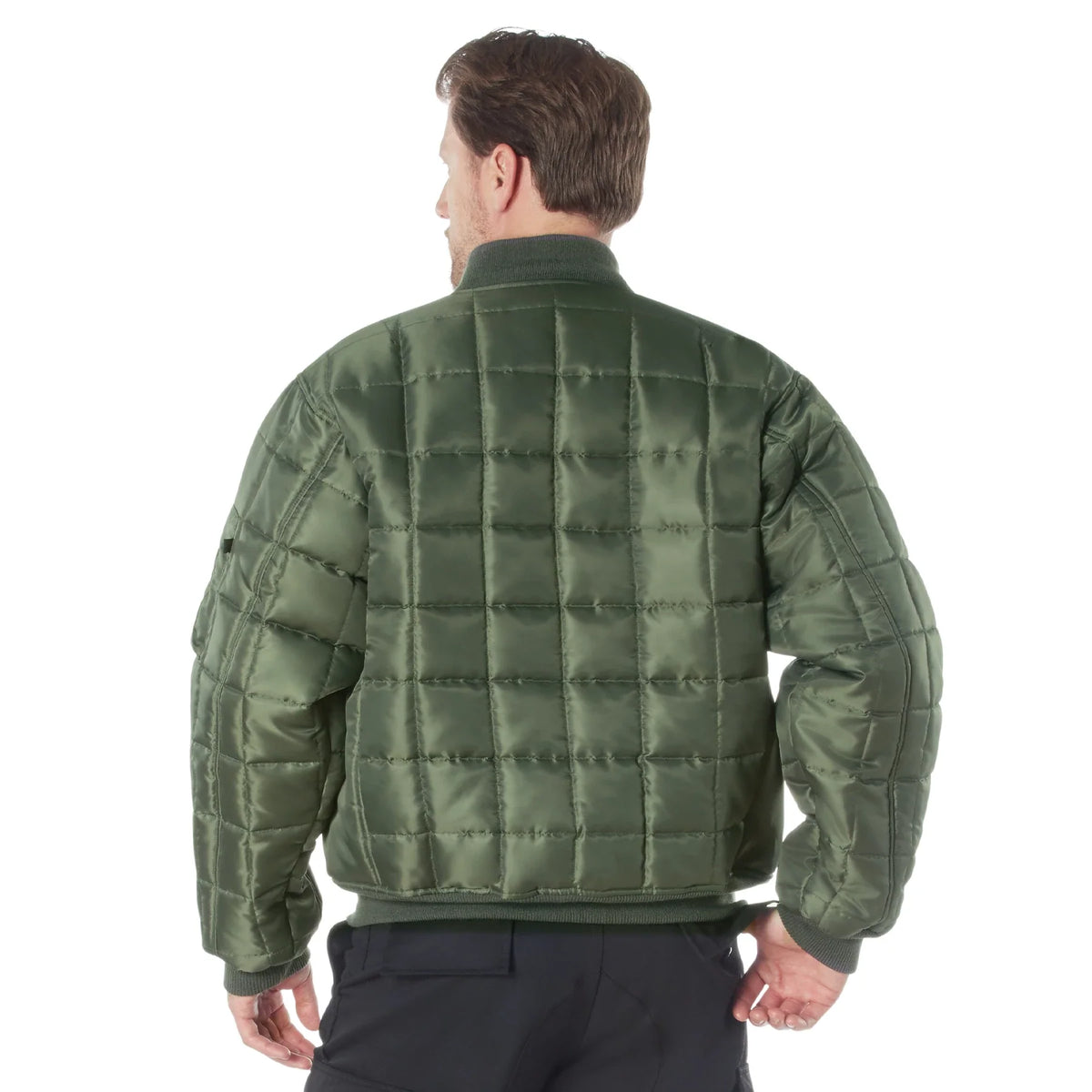 Quilted Ma-1 Flight Jacket