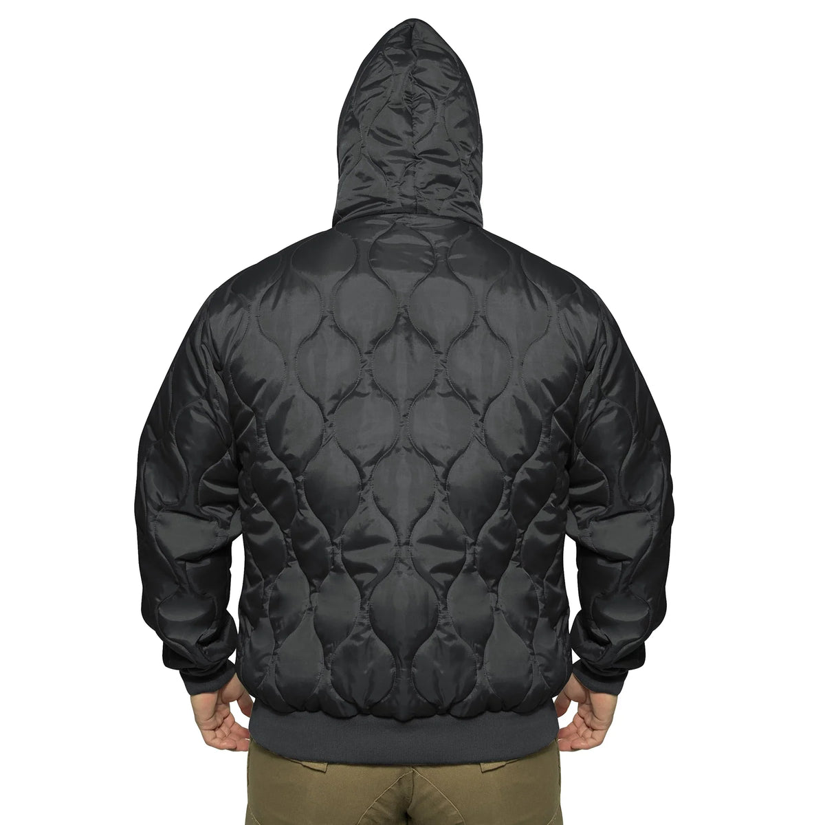 Quilted Woobie Hooded Sweatshirt