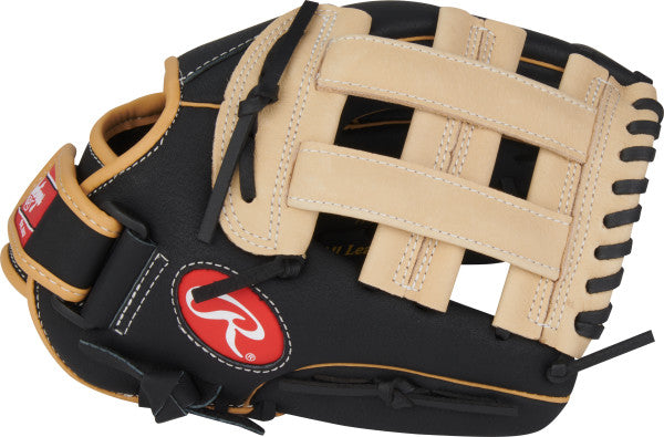 Rawlings Sure Catch 11.00" Fernando Tatis Baseball Utility Glove SC110FTJ - Black Camel - HIT a Double - 3