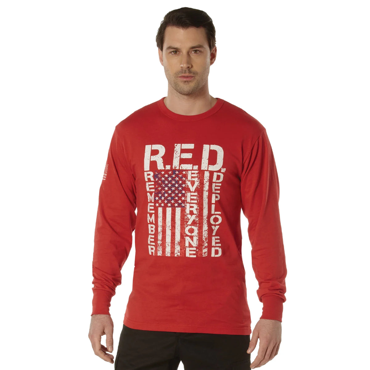 R.e.d. (remember Everyone Deployed) Long Sleeve T-shirt