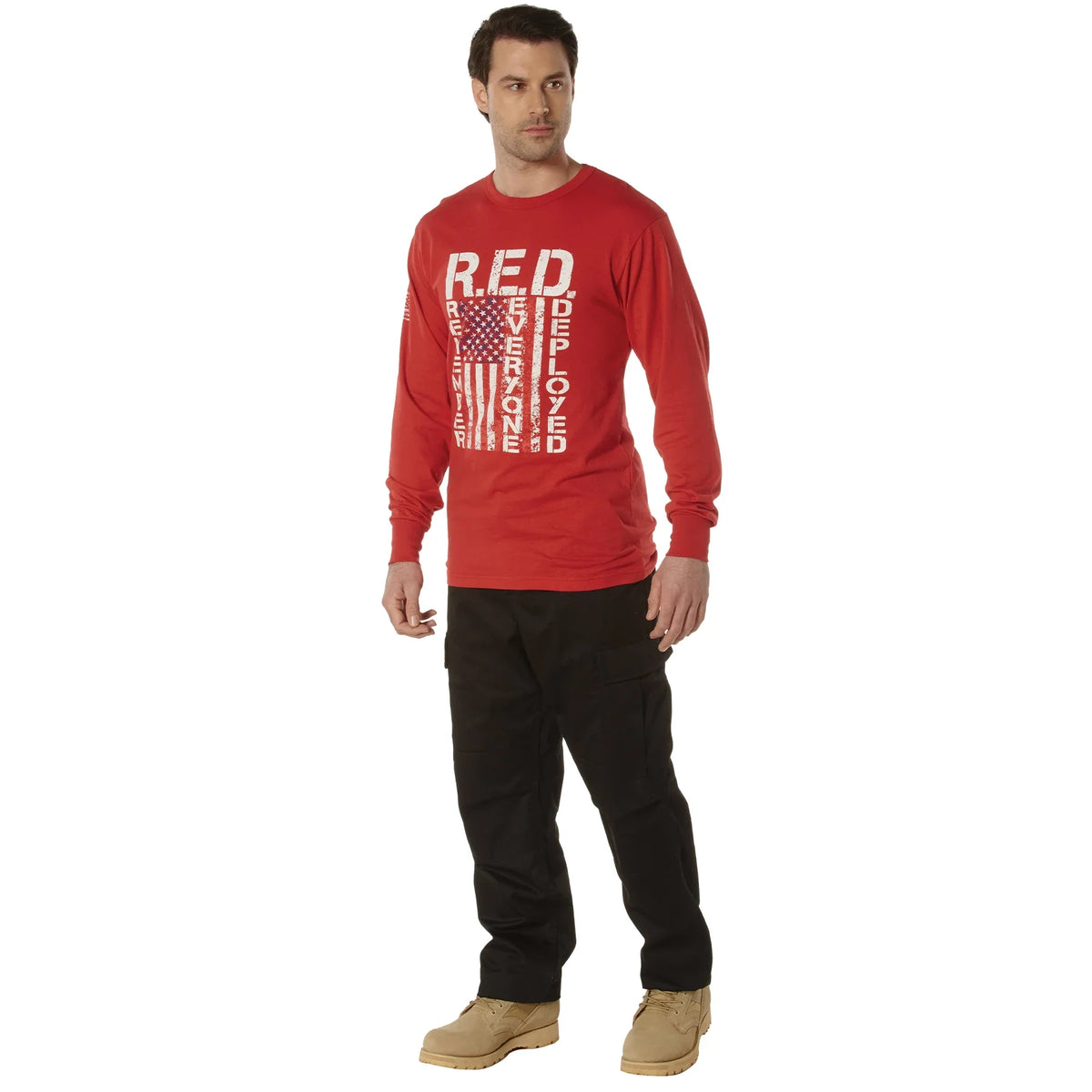 R.e.d. (remember Everyone Deployed) Long Sleeve T-shirt