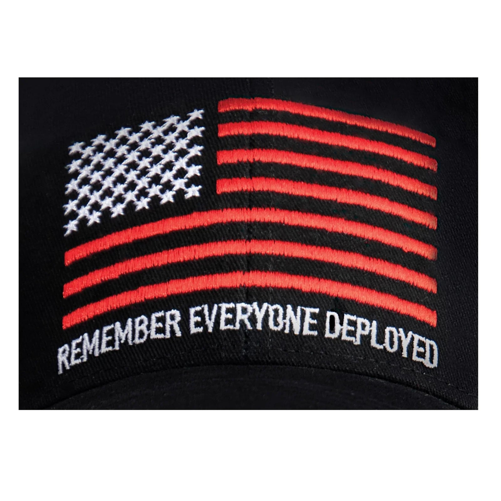 R.e.d. (remember Everyone Deployed) Low Profile Cap - Black