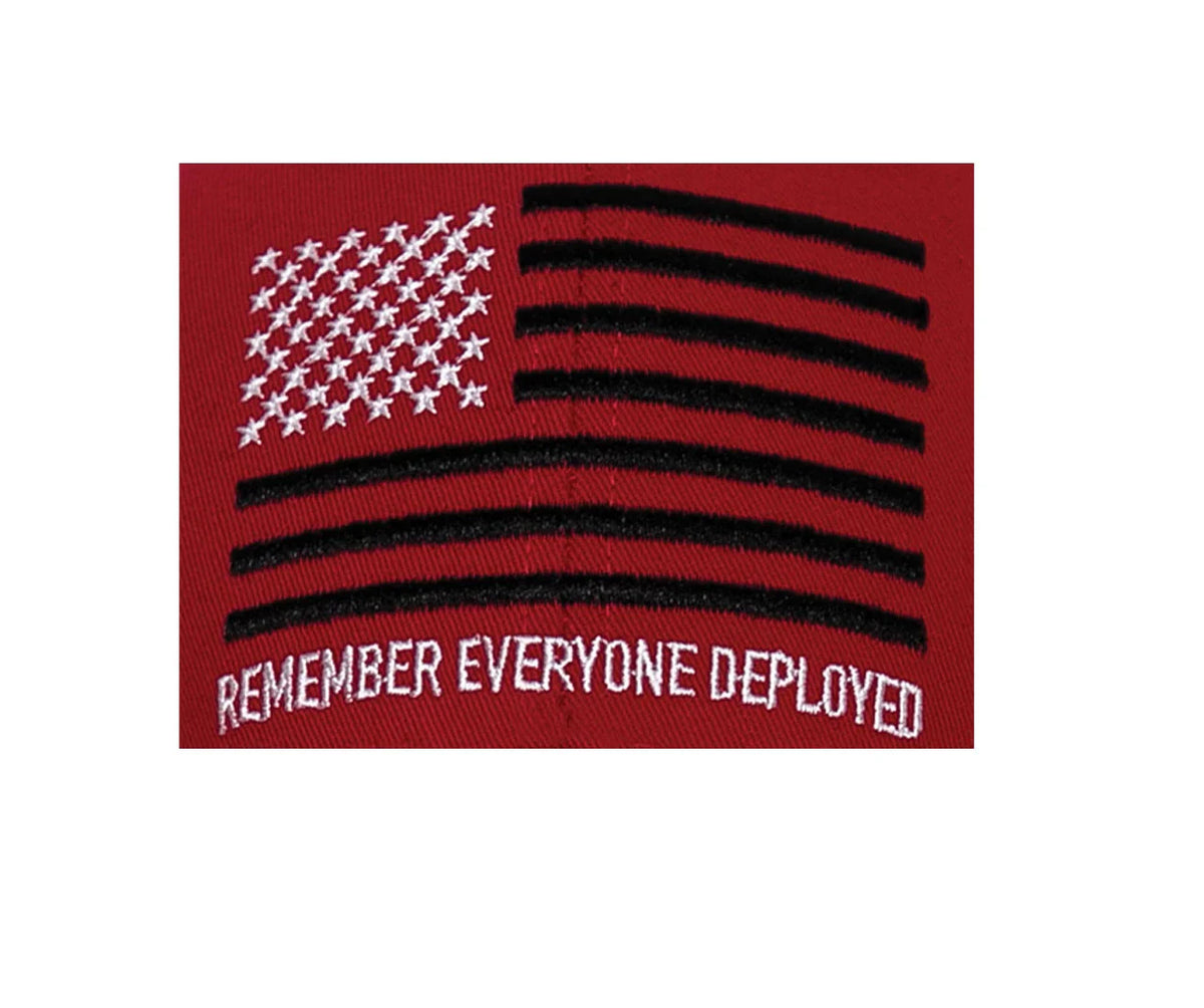 R.e.d. (remember Everyone Deployed) Low Profile Cap
