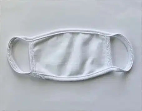 Rabbit Skins 005 Kids 100% Cotton 2-ply Face Mask Pkg 50 - White - one Size Fits Most