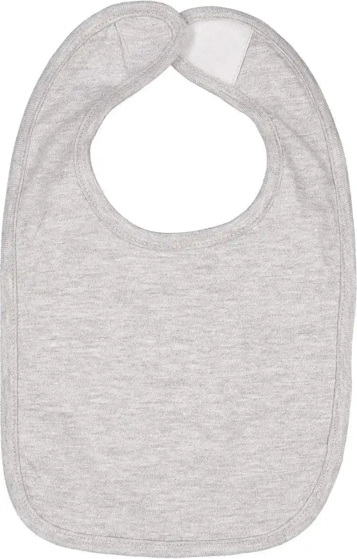 Rabbit Skins 1005r Infant Premium Jersey Bib - 1005 - Heather - Osfa
