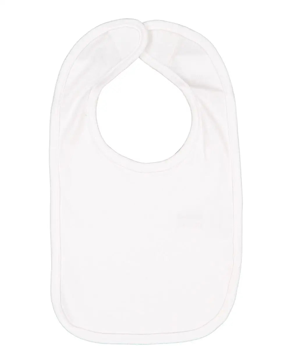 Rabbit Skins 1005r Infant Premium Jersey Bib - 1005 - White - one Size Fits Most