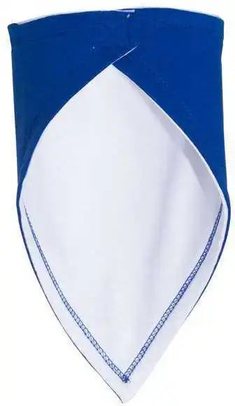 Rabbit Skins 1012 Premium Jersey Bandana Bib - Royal White - one Size Fits Most