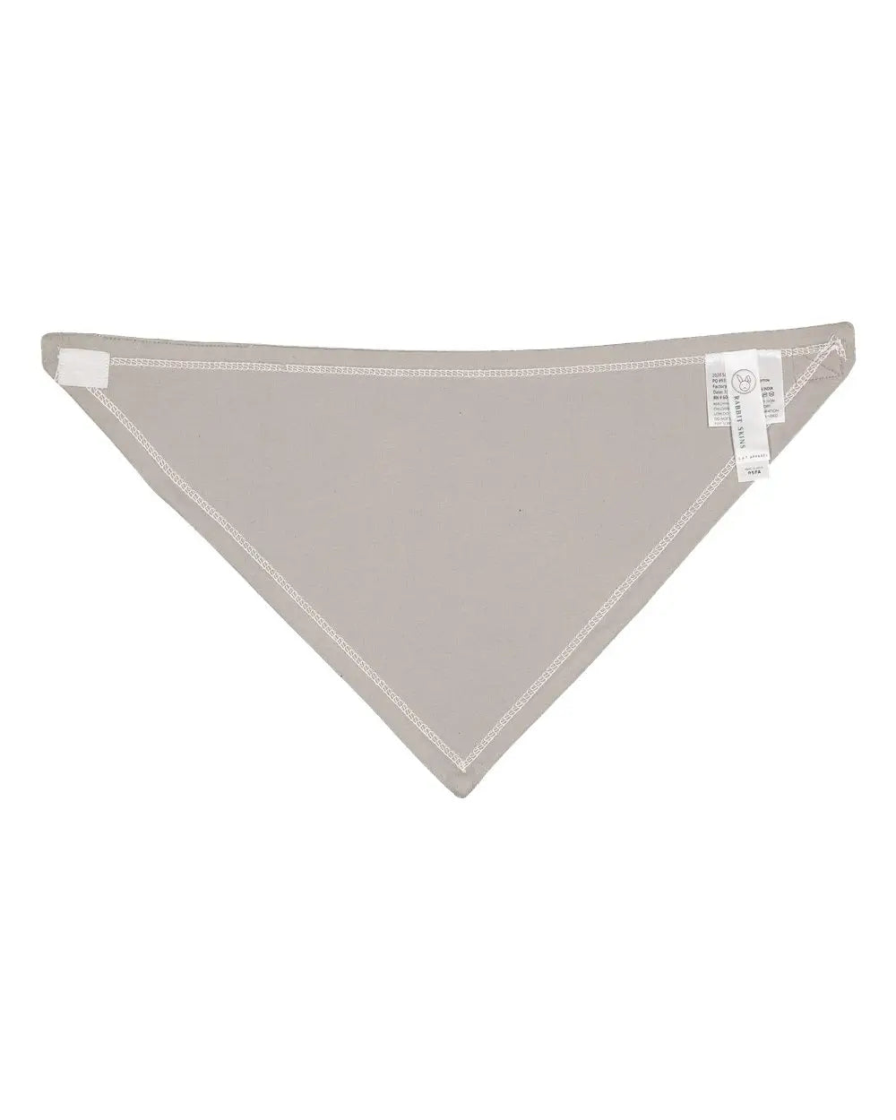 Rabbit Skins 1012l Premium Jersey Bandana Bib - 1012 - Natural Titanium - one Size Fits Most