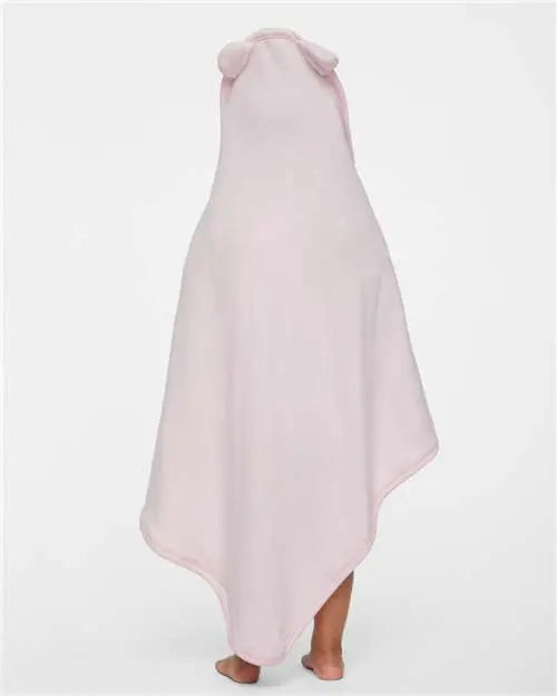 Rabbit Skins 1013l Terry Cloth Hooded Towel with Ears - 1013 - Ballerina - one Size Fits Most