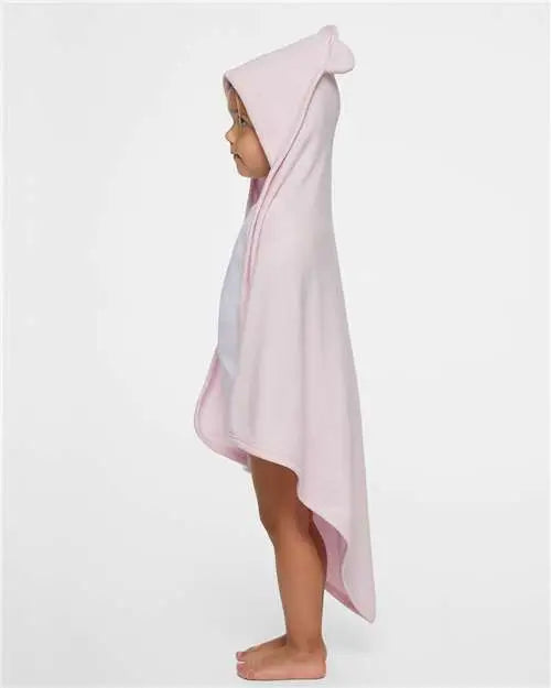 Rabbit Skins 1013l Terry Cloth Hooded Towel with Ears - 1013 - Ballerina - one Size Fits Most