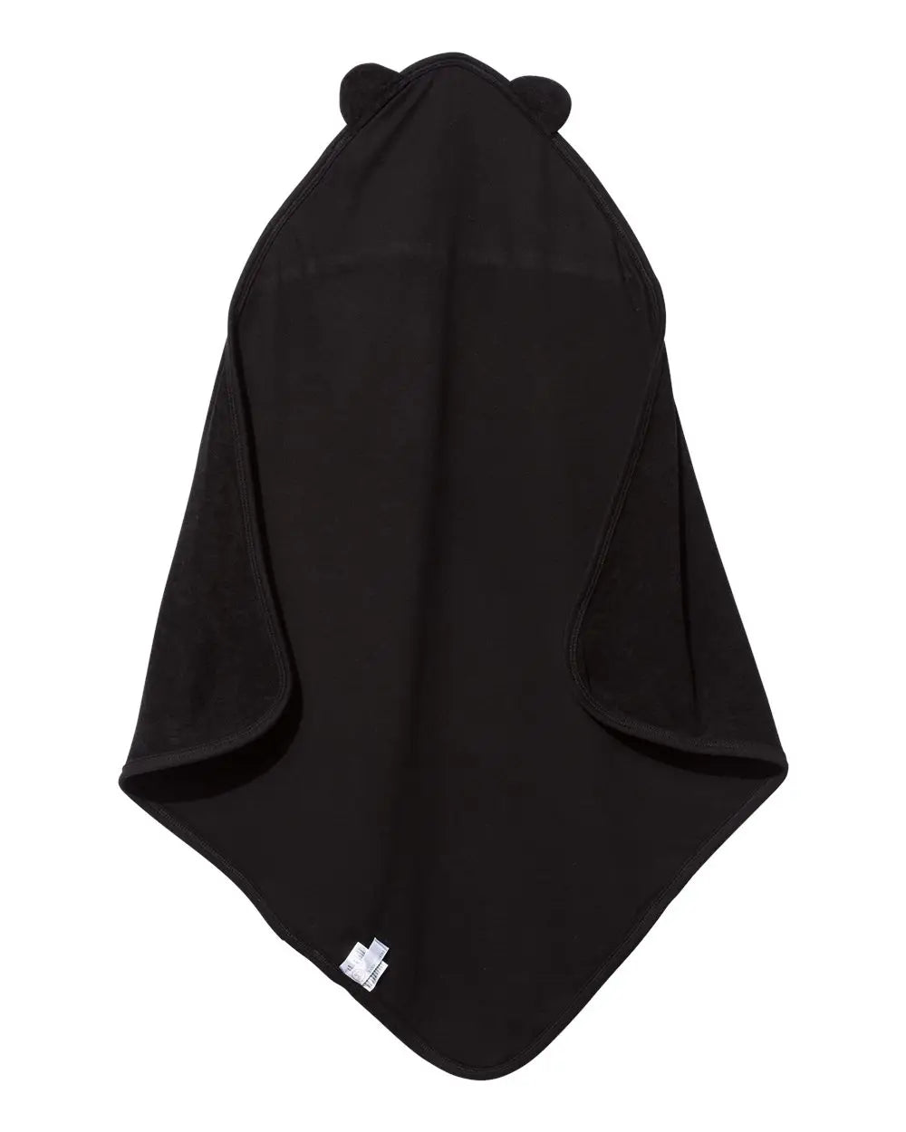 Rabbit Skins 1013l Terry Cloth Hooded Towel with Ears - 1013 - Black - one Size Fits Most
