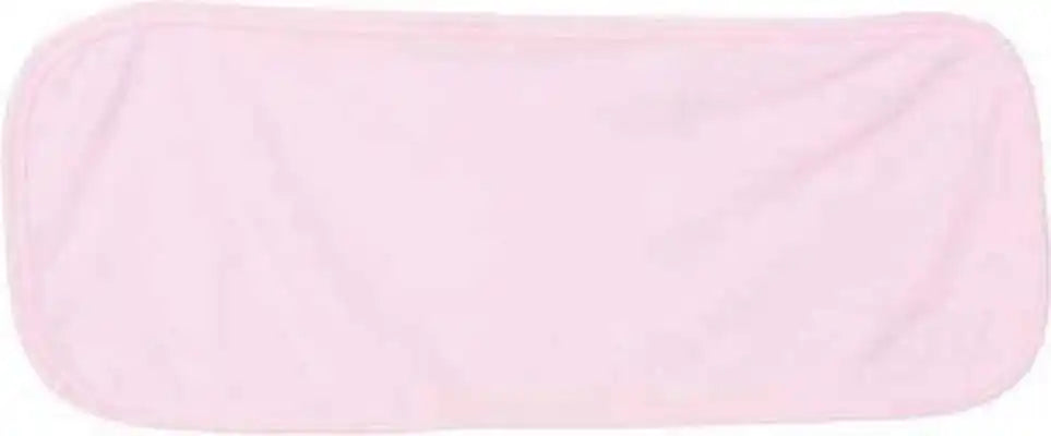 Rabbit Skins 1014 Terry Burp Cloth - Ballerina - Pink / one Size Fits Most