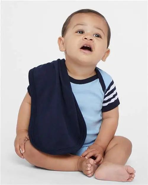 Rabbit Skins 1014 Terry Burp Cloth - Navy - one Size Fits Most