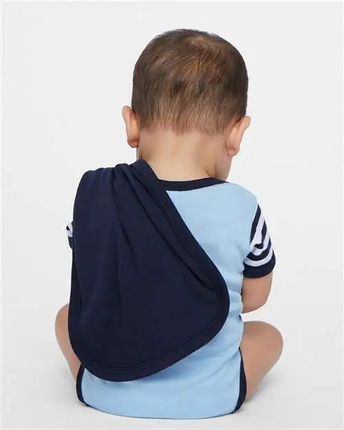 Rabbit Skins 1014 Terry Burp Cloth - Navy - one Size Fits Most